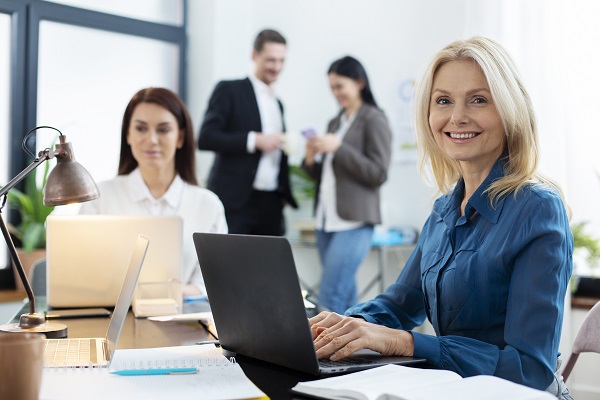 Staff di un'azienda.